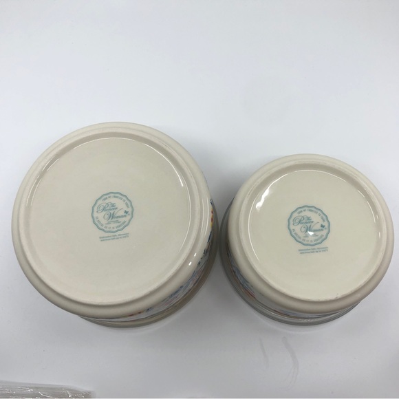 The Pioneer Woman Mazie Round Ceramic Bowl Set with Build-In Steam Release - Picture 5 of 5